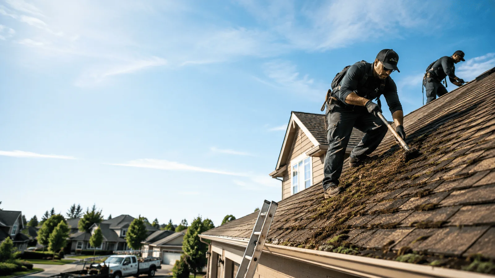 Roof Moss Removal in Croswell, MI near me